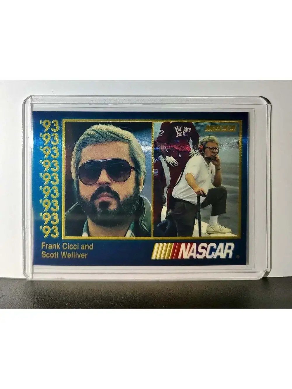 Frank Cicci / Scott Welliver 1993 Maxx Premier Plus Racing #123 NASCAR Card